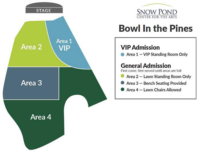 Bowl in the Pines Seating VIP